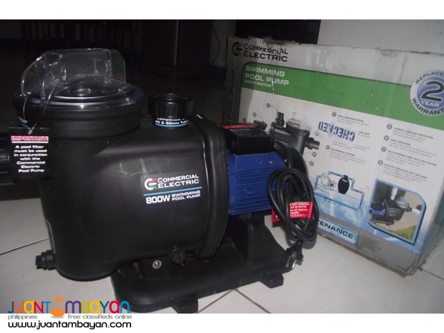 swimming pool pump 220v 800wats brandnew