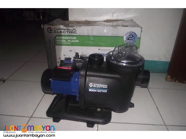 swimming pool pump 220v 800wats brandnew