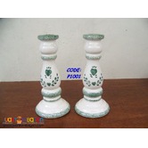 P1001 Ceramic Candle Holder Brand New Bought in USA