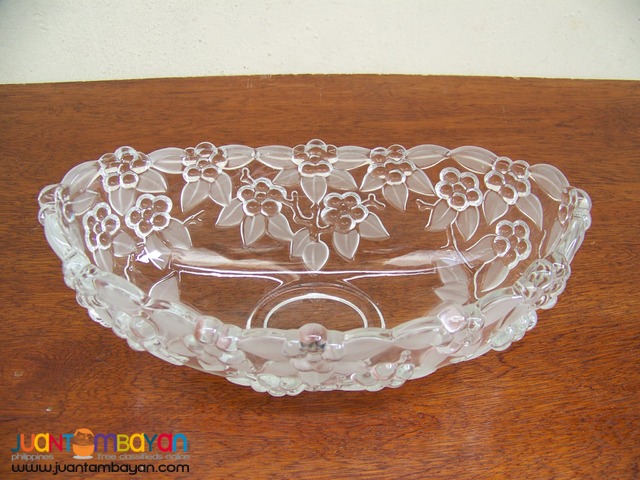 P1007 Crystal Dish, Soup or Fruit Bowl. Bought in USA. Brand New.