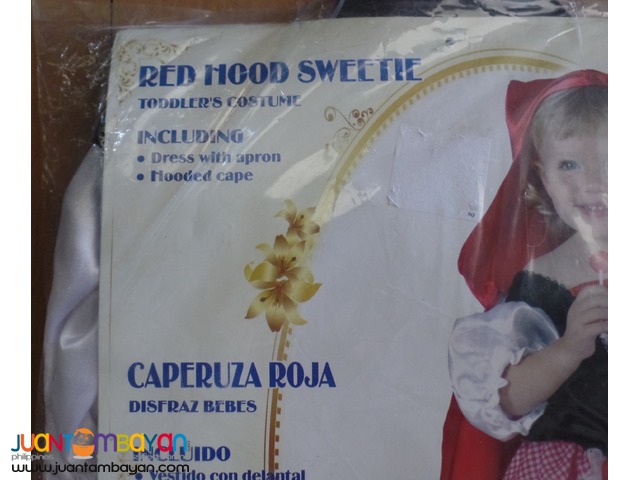 Red Riding Hood Costume for toddlers