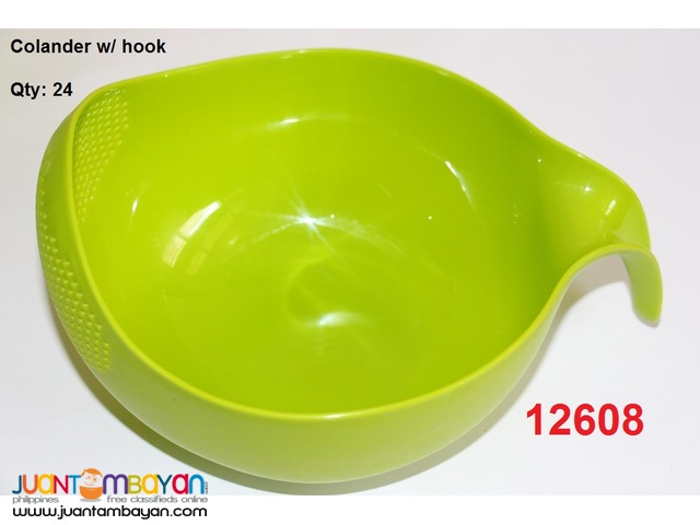 COLANDER WITH HOOK COLANDER WITH HOOK
