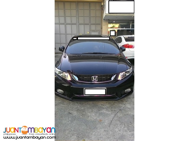 Honda Civic 2015 1.8S Black Automatic (2nd Hand) For Sale!