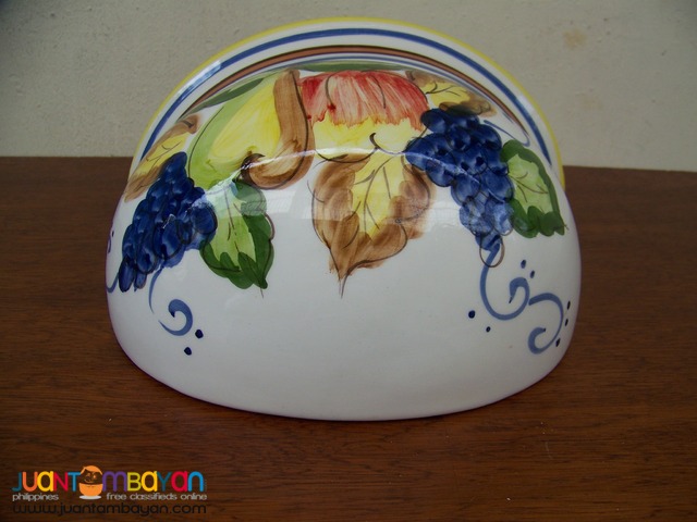 P1022 Porcelain Hand Painted Wall Vase, from USA.