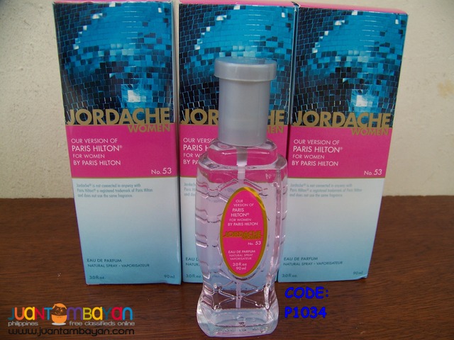 P1040 Paris Hilton by Jordache Parfum for Women from USA