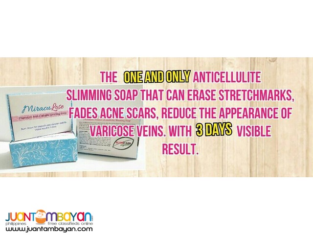MIRACULOSE SOAP - Effective Slimming Soap