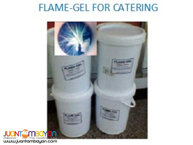 Flamegel / Firegel / Fuelgel -- smokeless and odorless