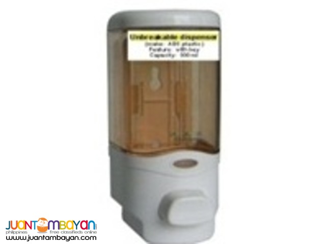 Manual / Push-type Dispensers for hand-soap or sanitizer; 300ml Manual / Push-type Dispensers for hand-soap or sanitizer; 300ml