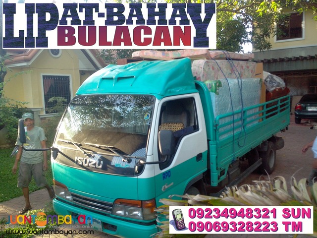 Lipat bahay and other trucking needs bulacan area