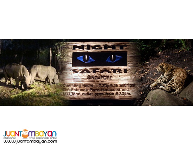 4D3N Singapore Free and Easy + Lego Land + Night Safari Tour Package