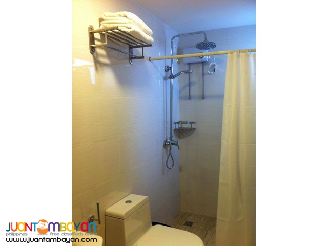 2 bedrooms fully furnished condo type near ayala