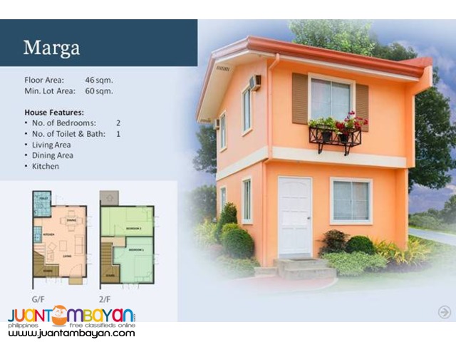 Camella Homes - Marga House and Lot Model