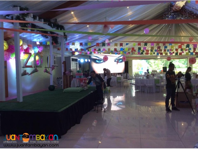 Stage and carpet for Rental