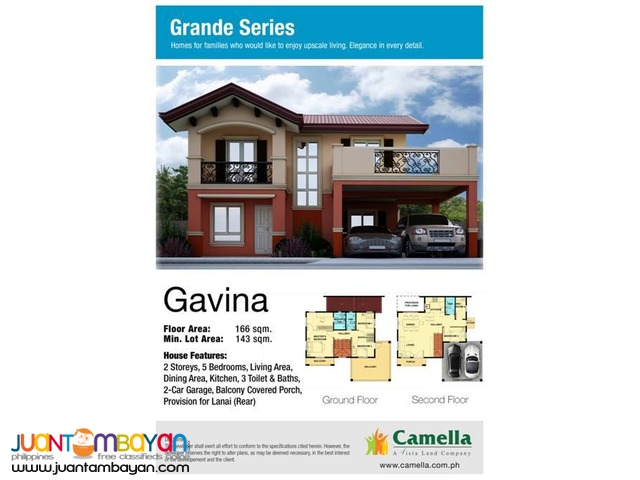 Camella Homes - Gavina Model House