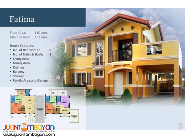 Camella Homes - Fatima House and Lot Model