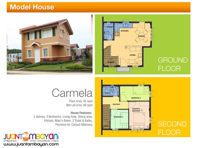 Camella Homes - Carmela House and Lot Model