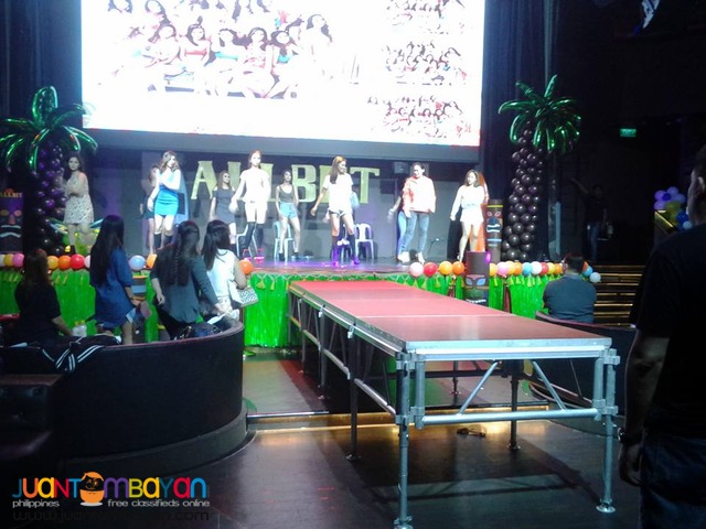 Stage and carpet for Rental