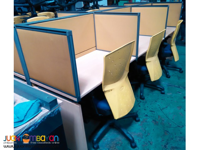 used office workstation