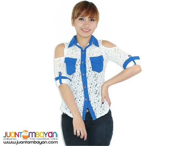 LACED BLOUSE  Reference: NU362