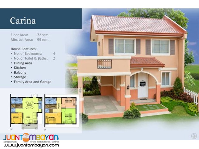 Camella Homes - Carina Model House