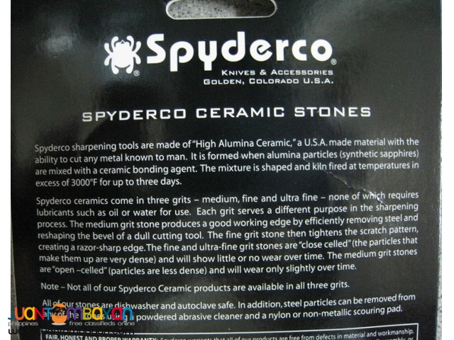 Spyderco 303MF Fine/Medium Stone with Pouch