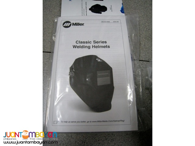 Miller Welding Helmet - Black Classic VS Lens 251292