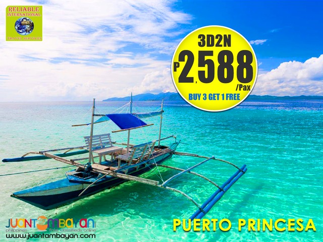 3D2N PUERTO PRINCESA PALAWAN TOUR