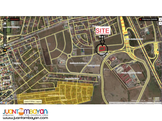 Southwoods City Ecocentrum Business Park opposite Mcdo Lot for Sale