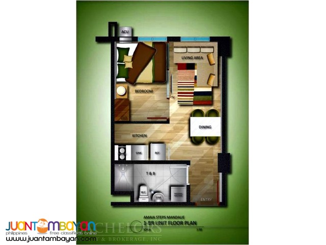 amaia steps 1 bedroom condominium unit for sale