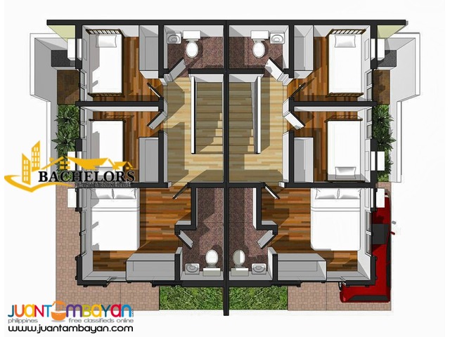 duplex house and lot esperanza model for sale in talisay city
