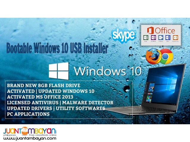 Brand New 8gb Bootable USB with Windows OS