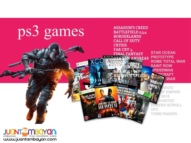 PS3 games for HDD Transfer PS3 games for HDD Transfer