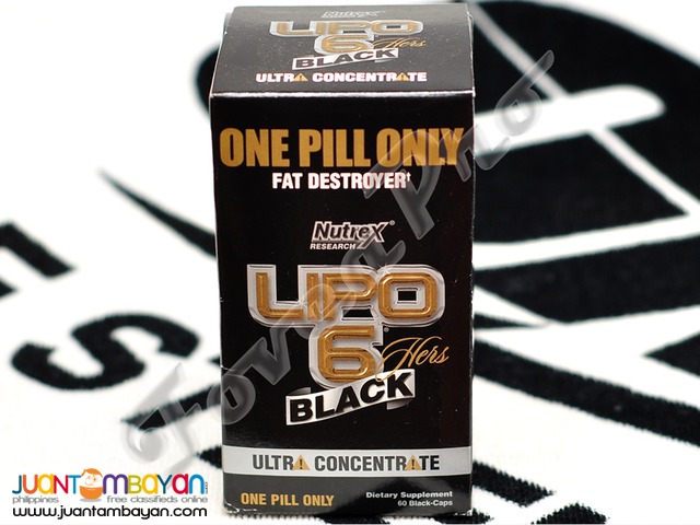 Nutrex Lipo 6 Black Hers Ultra Concentrate, 60 Caps (Free Shipping)