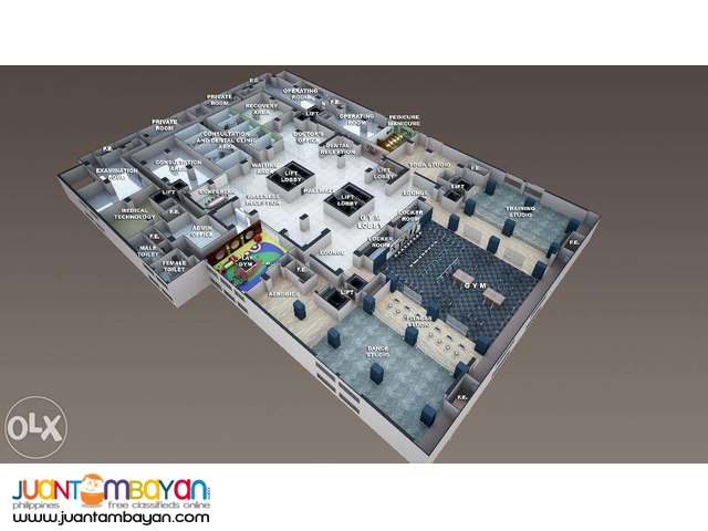 Condo along EDSA, beside GMA-Kamuning MRT - Victoria Sports Tower