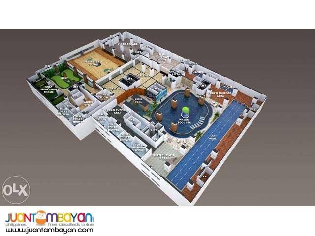 Condo along EDSA, beside GMA-Kamuning MRT - Victoria Sports Tower