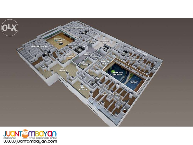 Condo along EDSA, beside GMA-Kamuning MRT - Victoria Sports Tower