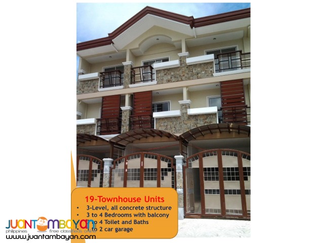 PH71 Townhouse in Cubao for Sale