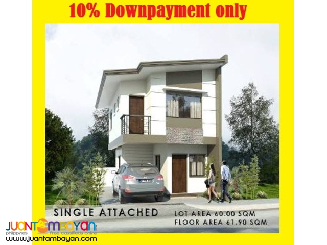 3bedroom house for sale Crystal Homes San Mateo,Rizal fully finished 
