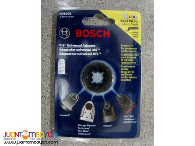 Bosch OIS001 Universal Oscillating Multi-Tool Adapter