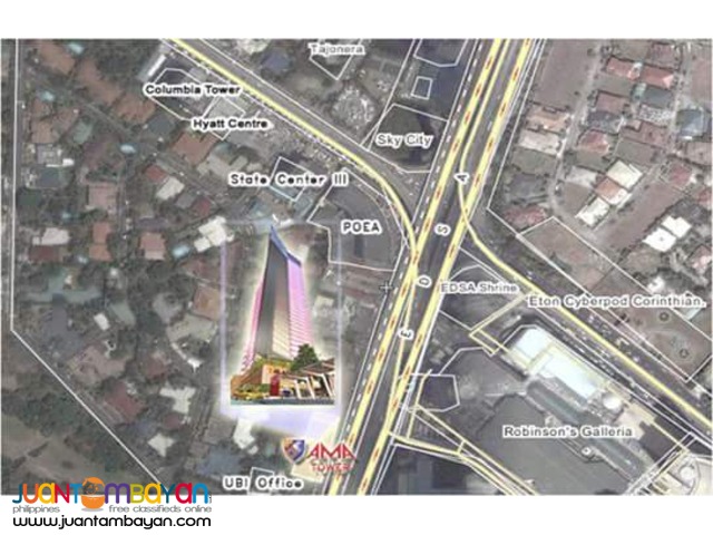 Condo in Wack Wack Mandaluyong with Complete Amenities