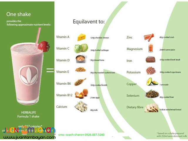 Herbalife Shake Program, For Loss Weight