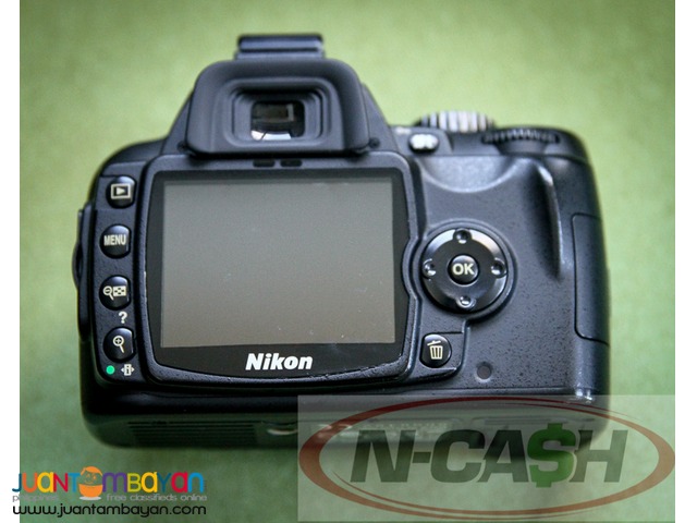 N-CASH Camera Pawnshop - Nikon D60 with 18-55mm VR and 70-300mm Lenses