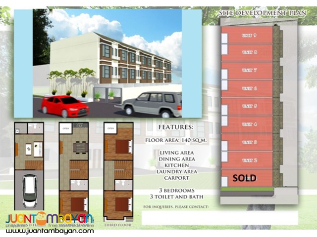 PH72 Cubao Quezon City Townhouse 