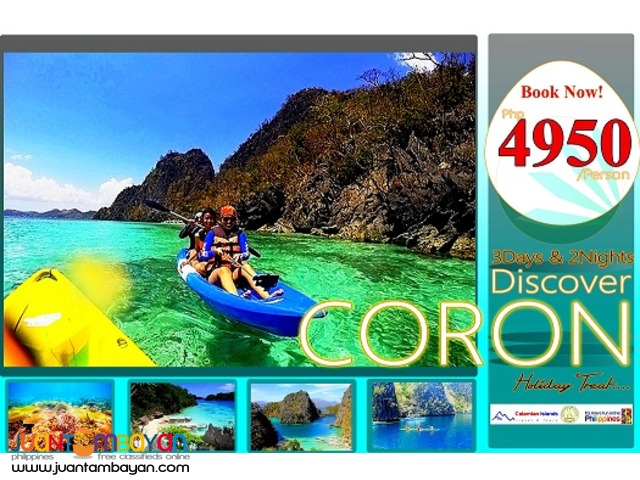 Discover Coron 3Days & 2Nights Package Discover Coron 3Days & 2Nights Package