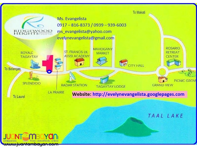 Res. lot for sale in Ridgewood Heights Res. Estates