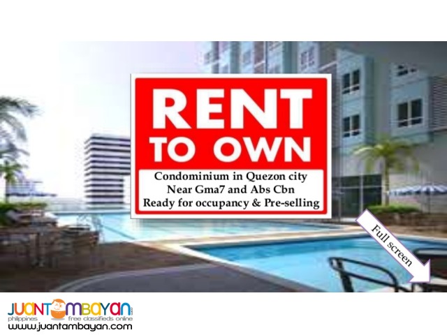 Pre selling/ Rent to own Condominium
