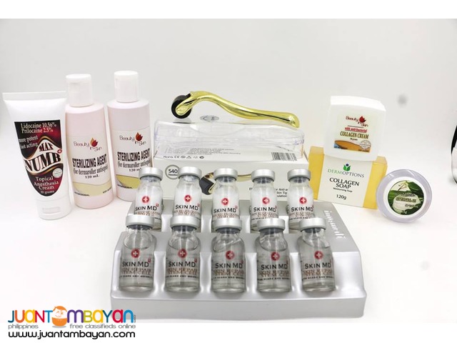 Dermaroller Package C for Pimples or acne scars and marks