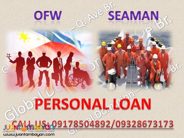 Personal Loan (OFW & Seaman) Personal Loan (OFW & Seaman)