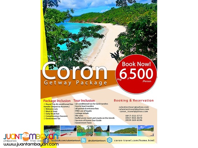 Escape the city Travel to Coron