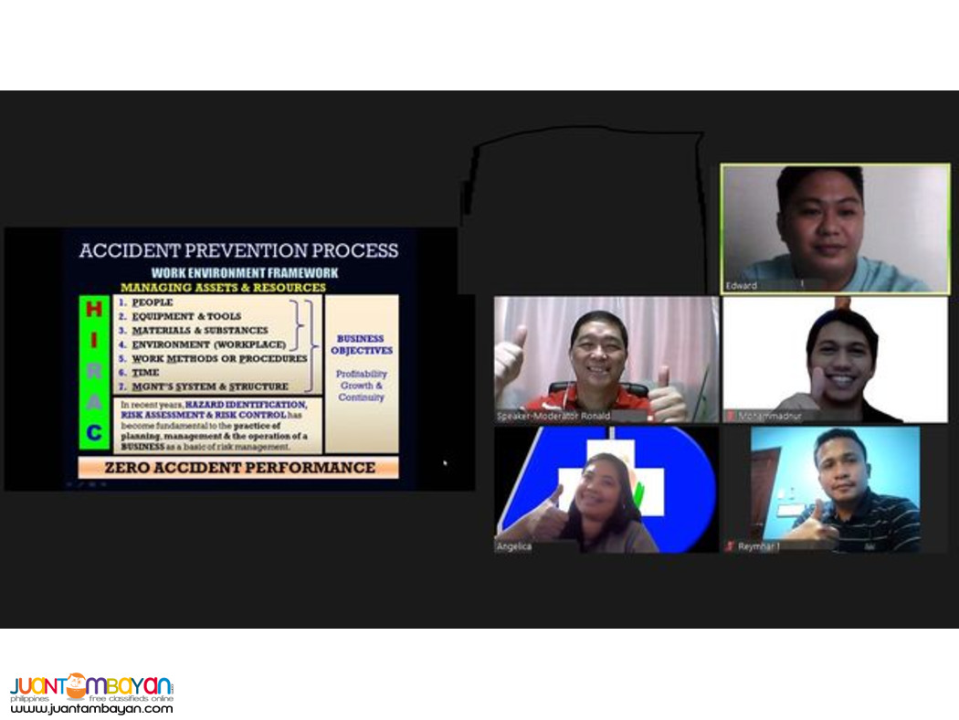 Online Safety Officer 3 Training Online LCM SO3 Training DOLE Online